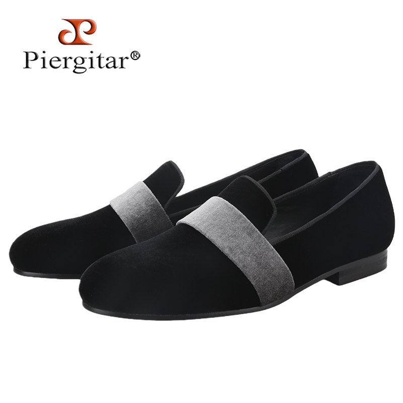 Men'S Formal Attire - Piergitar British Style Luxurious Mix-Colors Velvet