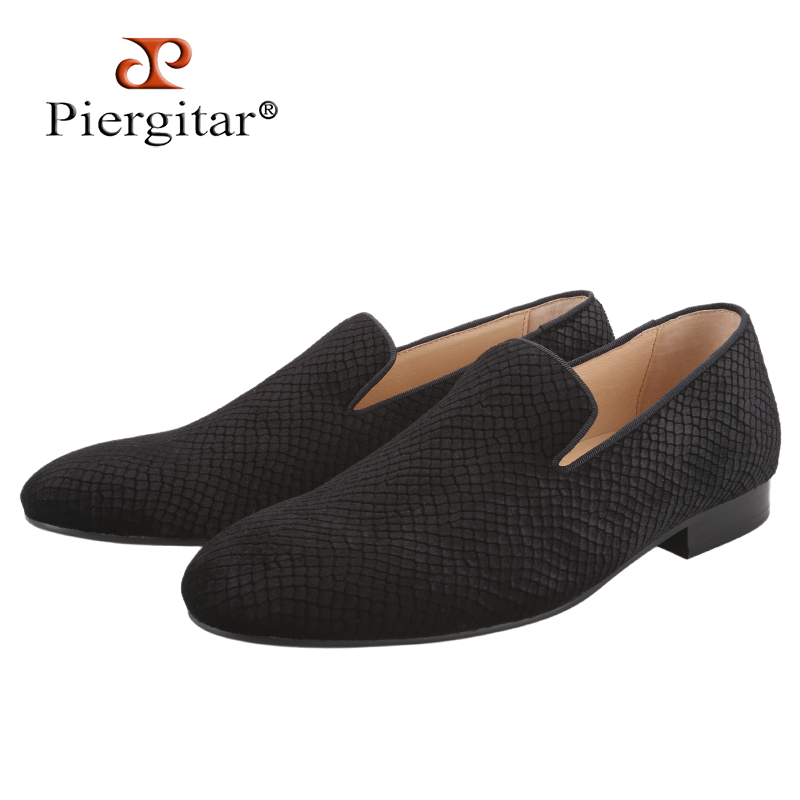 Men'S Formal Wear For A Wedding - Piergitar Multi-Colors Fishscale Pattern Embossed Velvet