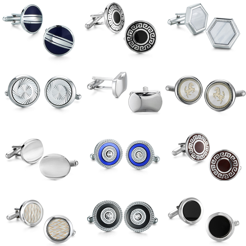 Dress Shirt French Cuff - WN The all-new eighteen Crystal Enamel