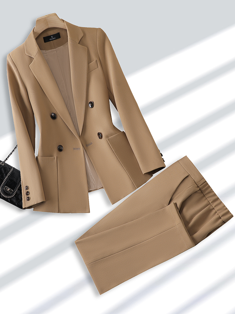 Men'S Formal Wear Accessories - Fashion Ladies Pant Suit Formal Women