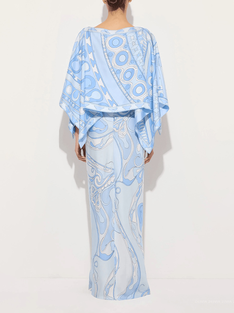 VGH Light Blue Abstract Print  - огляд і ціна Men'S Formal Wear For A Wedding