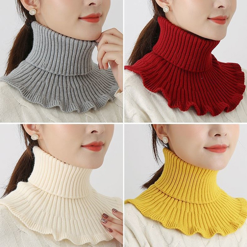 New-Warm Knitted Fake Collar W - огляд і ціна Windsor Knot Tie