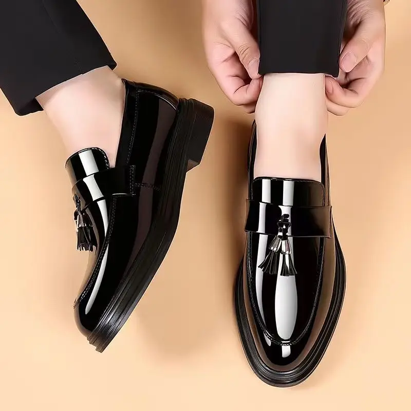 Black Social Shoe for Men Casu - огляд і ціна Men'S Formal Wear Accessories