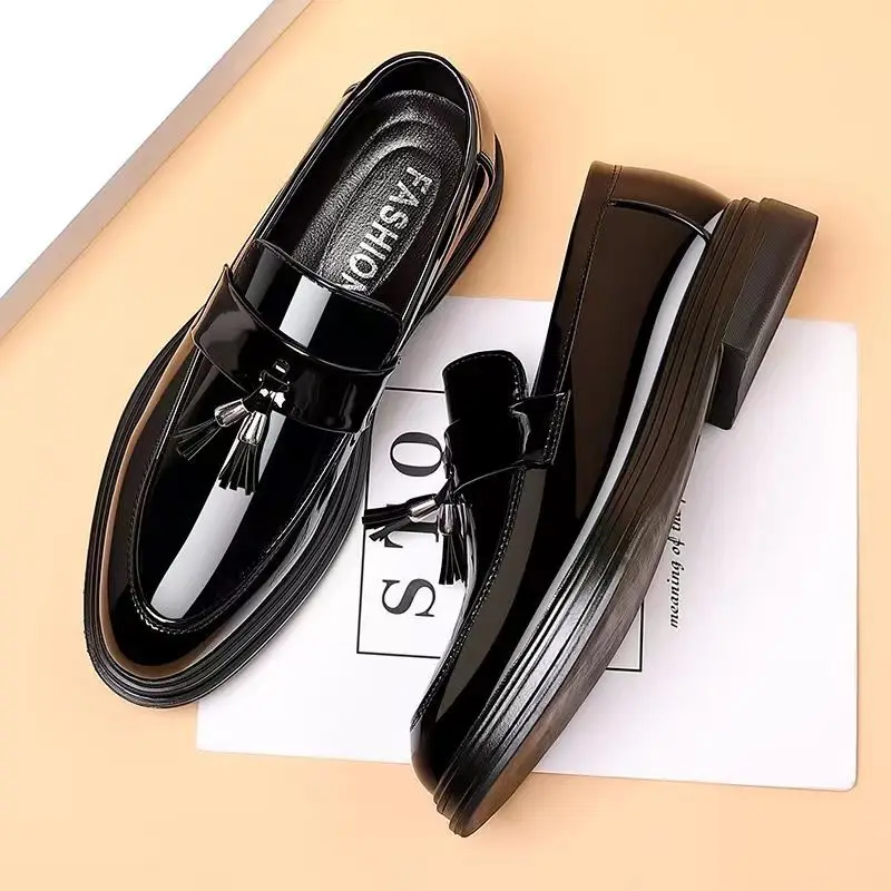 Black Social Shoe for Men Casu - огляд і ціна Men'S Formal Wear Accessories