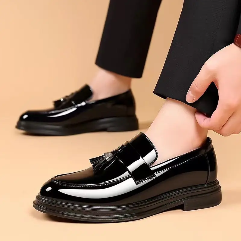 Black Social Shoe for Men Casu - огляд і ціна Men'S Formal Wear Accessories