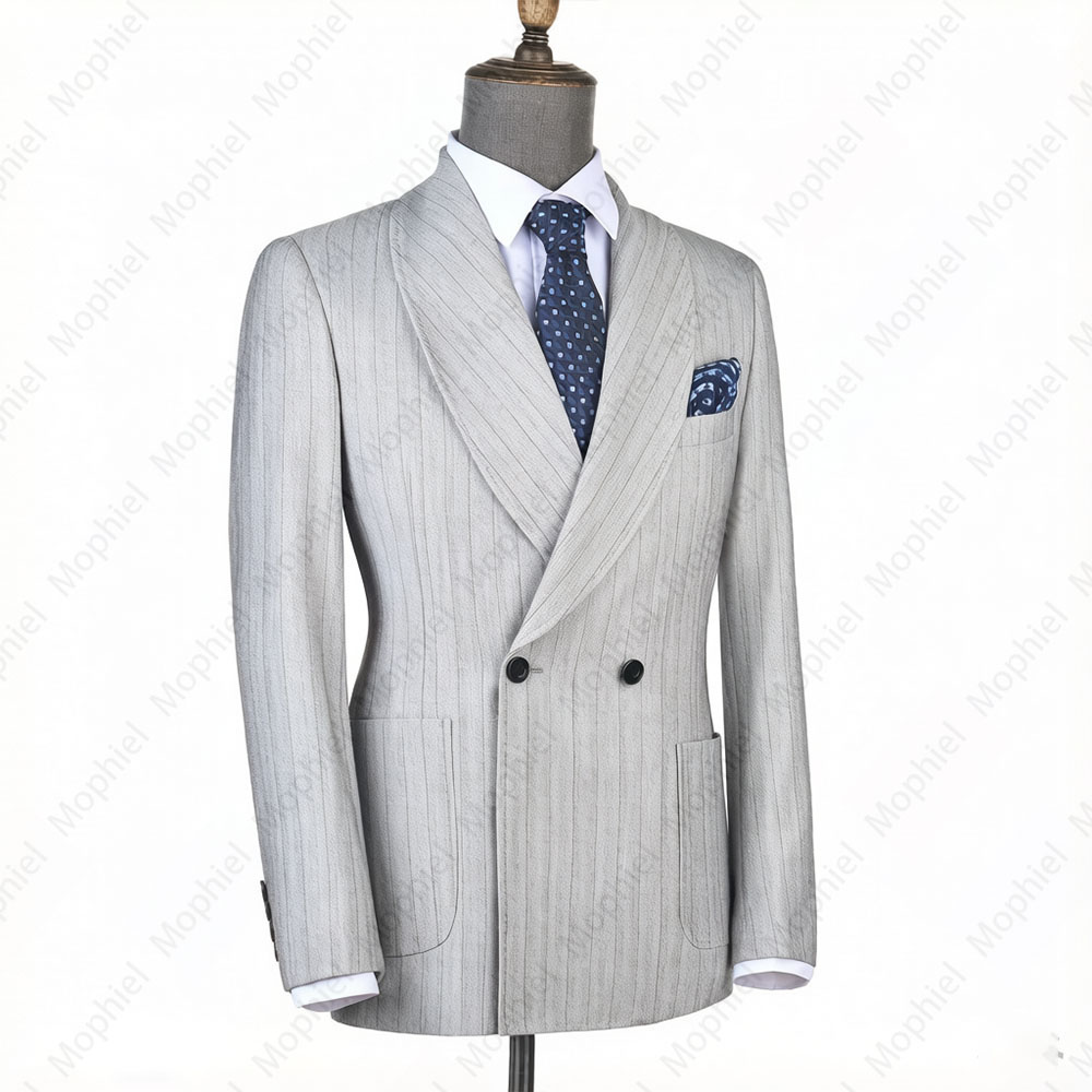Mophiel Light Grey Men Suits S - огляд і ціна Men'S Formal Wear For A Wedding