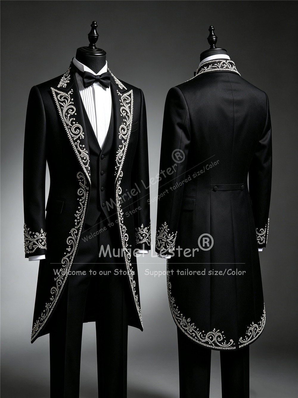 Man Brilliant Crystals Beading - огляд і ціна Men Formal Wear Clothes