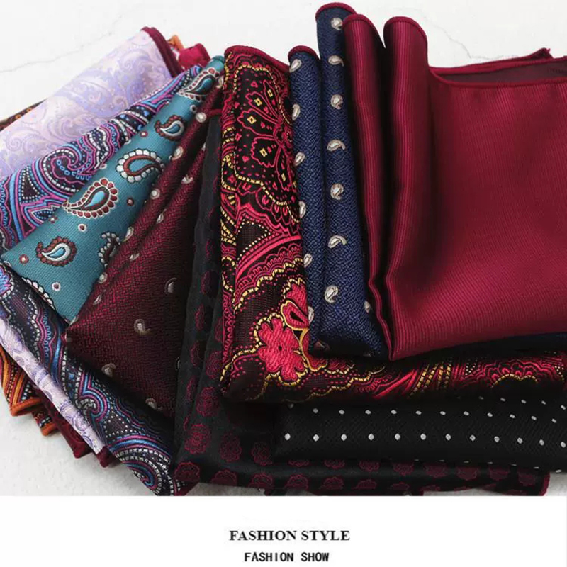 Classic Pasiley Pocket Square  - огляд і ціна Men'S Formal Wear Accessories