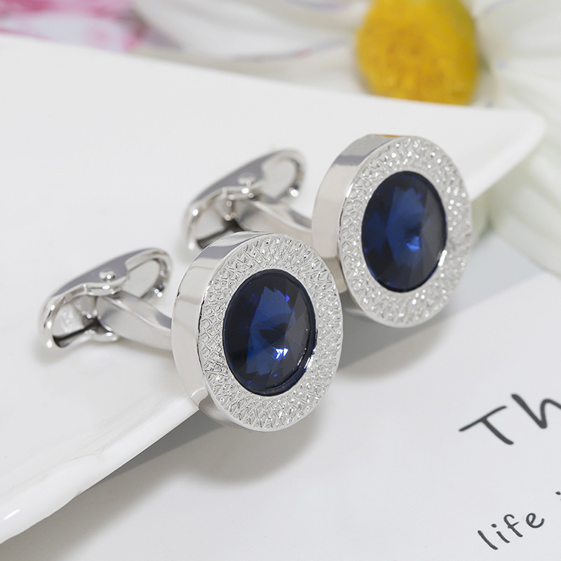Hot Sale Cufflinks For Men Blu - огляд і ціна Dress Shirt French Cuff