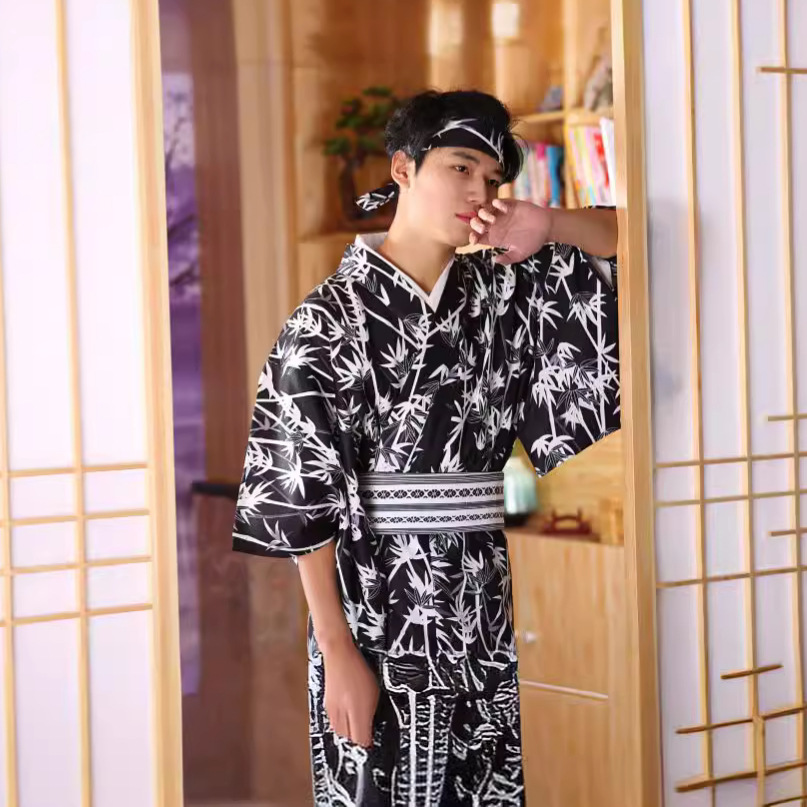 Men's Japanese Bamboo-Pattern  - огляд і ціна Traditional Japanese Men'S Formal Wear