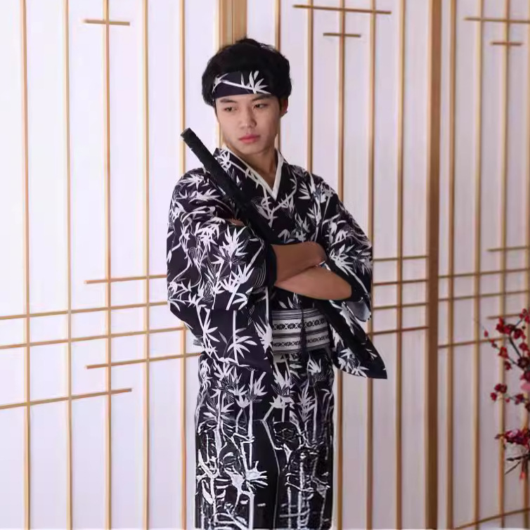 Men's Japanese Bamboo-Pattern  - огляд і ціна Traditional Japanese Men'S Formal Wear