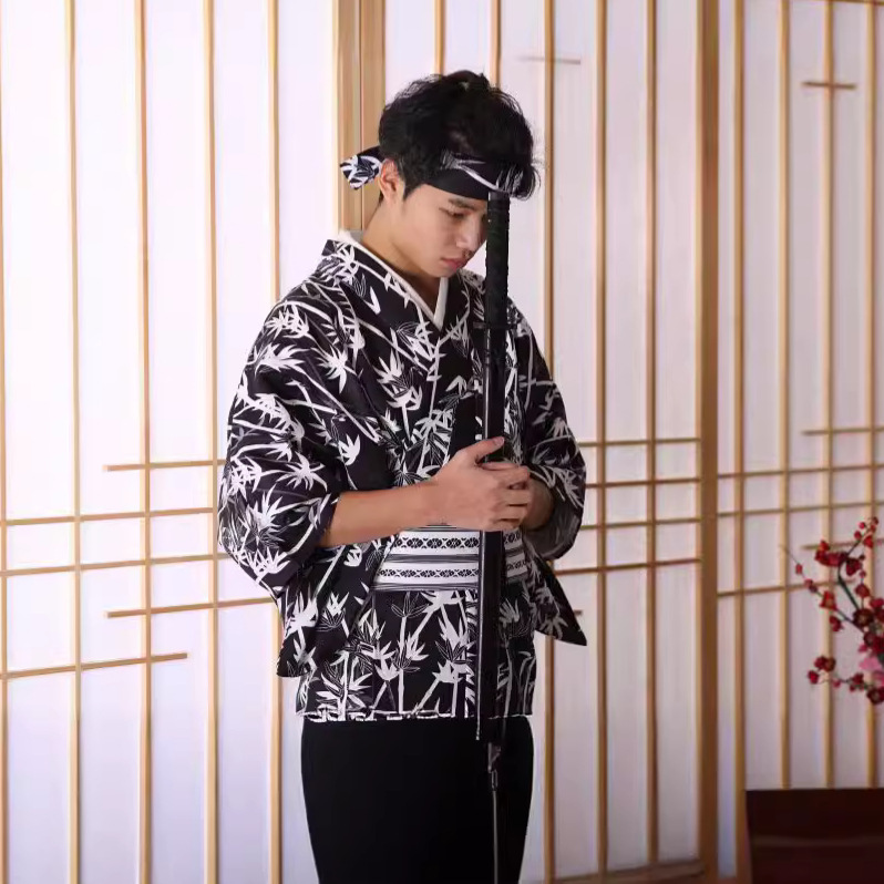 Men's Japanese Bamboo-Pattern  - огляд і ціна Traditional Japanese Men'S Formal Wear